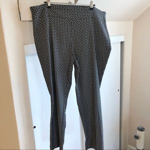 Herringbone Stretch Dress Pants
